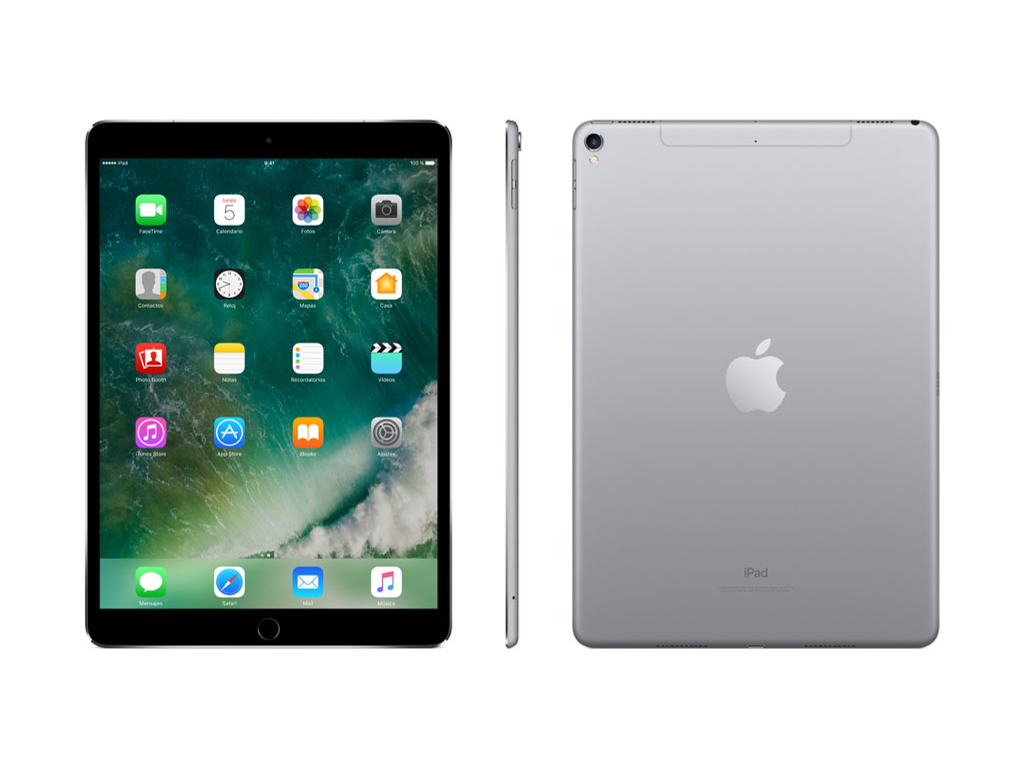 iPad Pro APPLE (10.5'' - 256 GB - Wi-Fi+Cellular - Gris Espacial