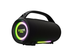 Altavoz Bluetooth VIETA Pro Mini Thunder 2 (100 W - Autonomia: 15 h - Negro)