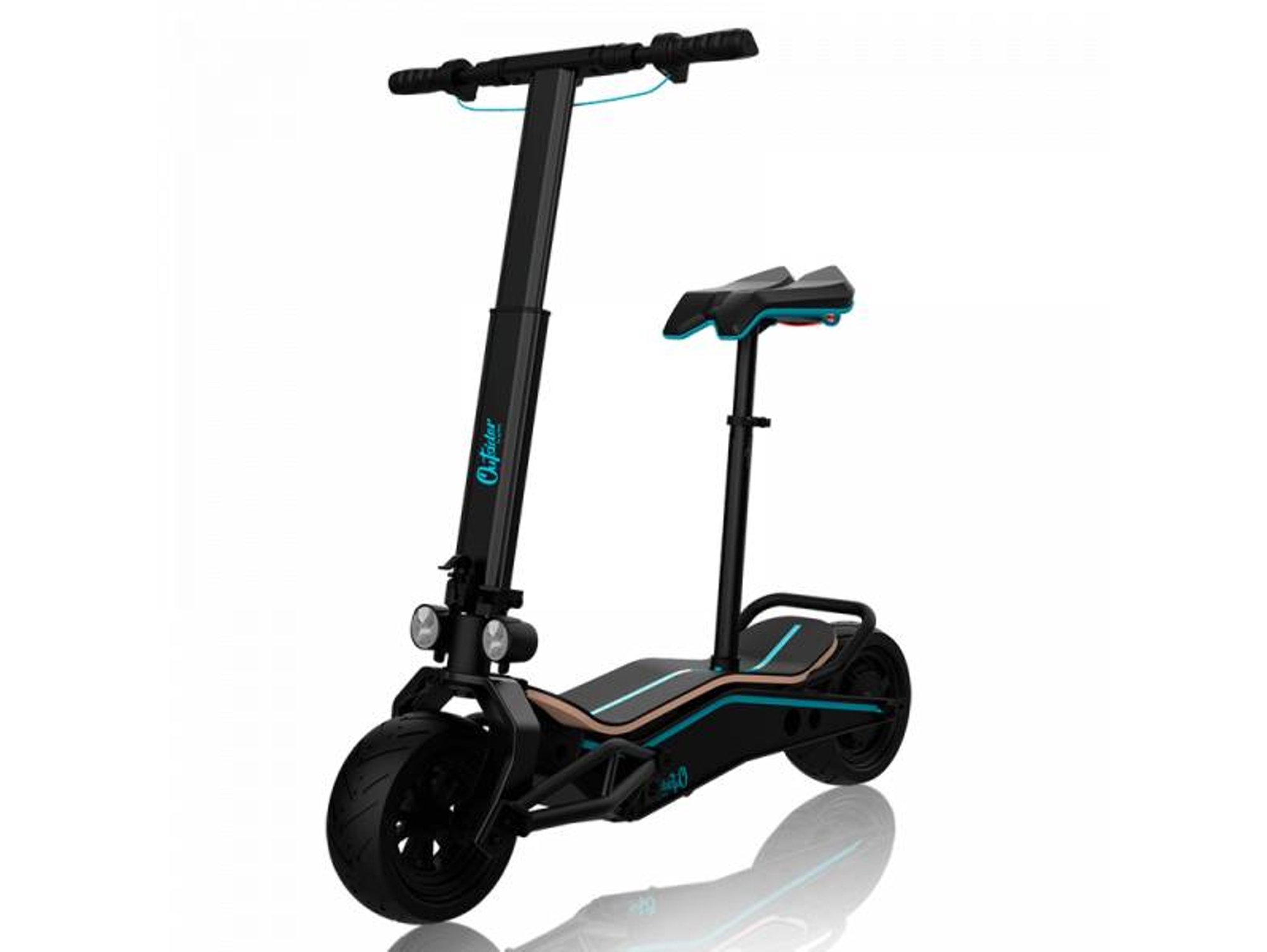 Patinete Elétrico CECOTEC Outsider Demigod (800 W - Autonomía: 30 Km)