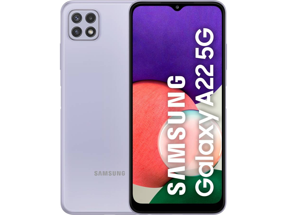 Smartphone SAMSUNG Galaxy A22 5G (6.6'' - 4 GB - 128 GB - Violeta)