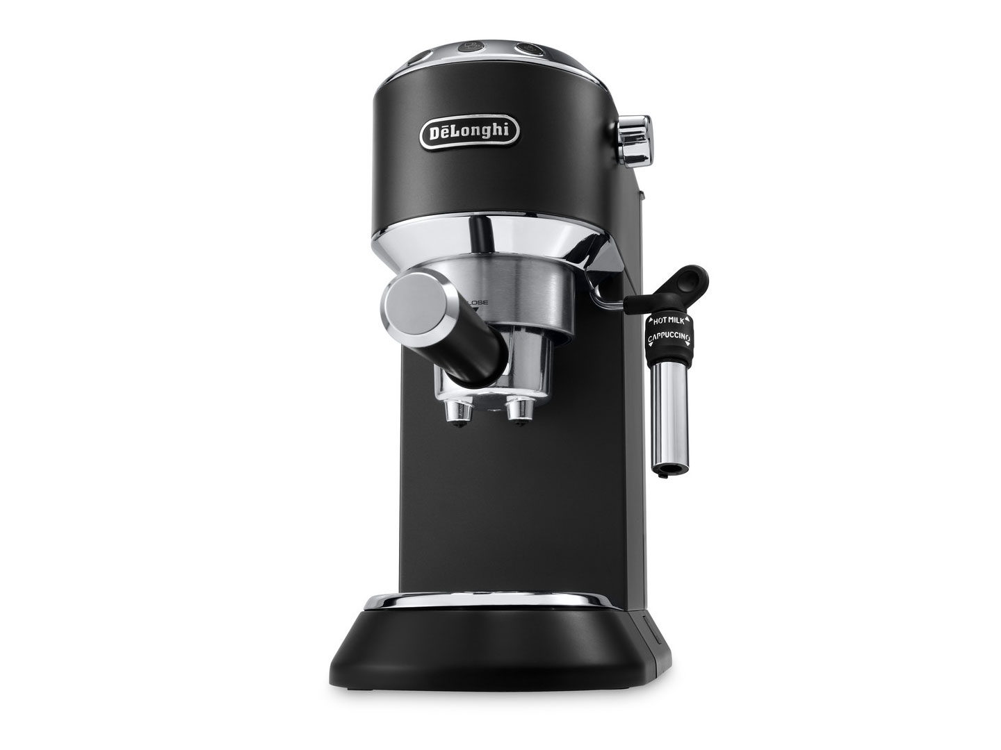 Cafetera DELONGHI DÉDICA EC685.BK (15 bar - Café Molido y Monodosis)