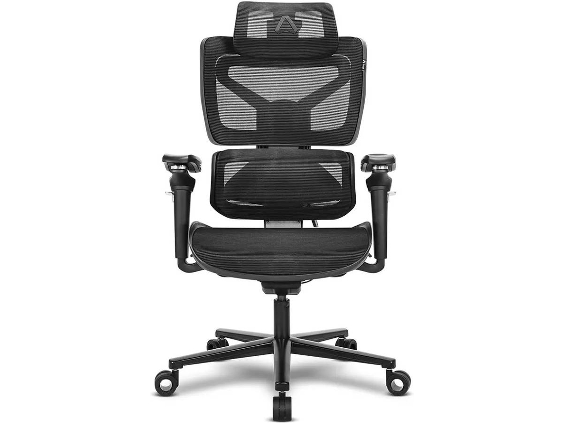 Silla Ergonómica de Malla Alpha Gamer Mist Negra