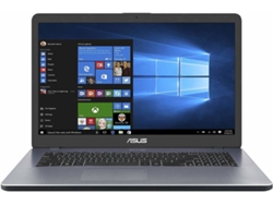 Portátil 17.3'' ASUS A705NA-BX057T (Intel Celeron - RAM: 4 GB - Disco duro: 1 TB HDD)