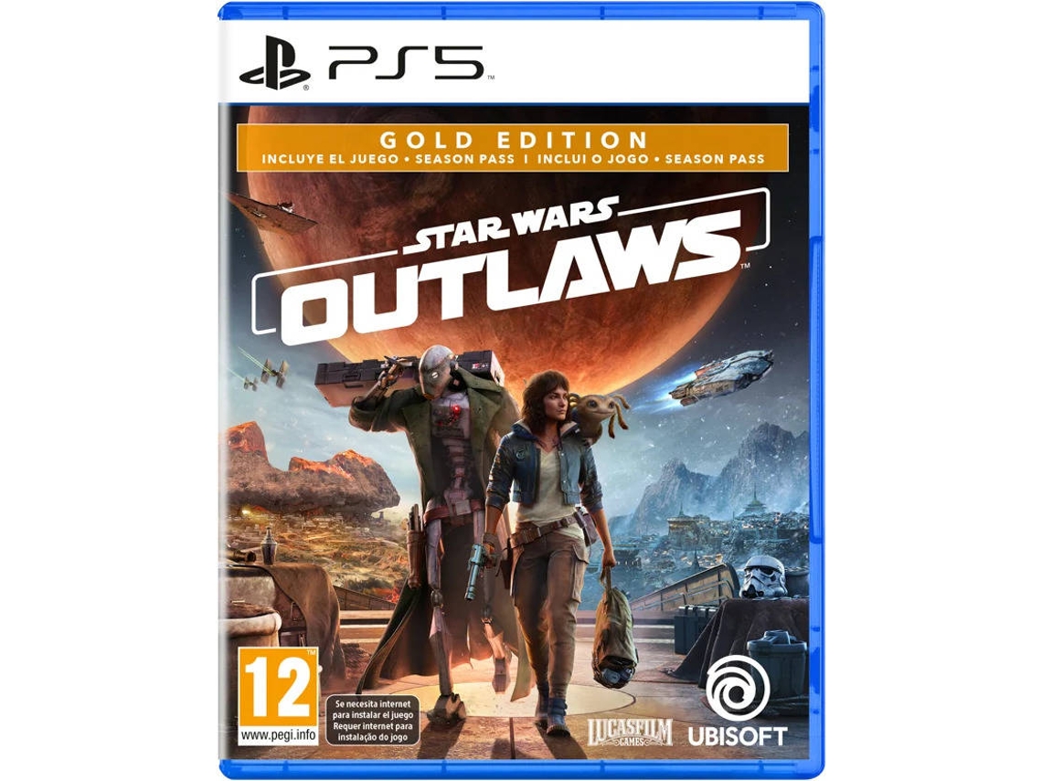 Juego PS5 Star Wars Outlaws Gold Edition