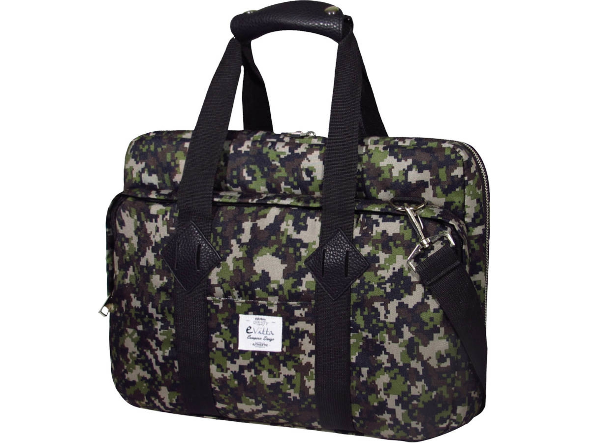 Maletín EVITTA Messenger Camuflaje (PC - 16'' - Verde)