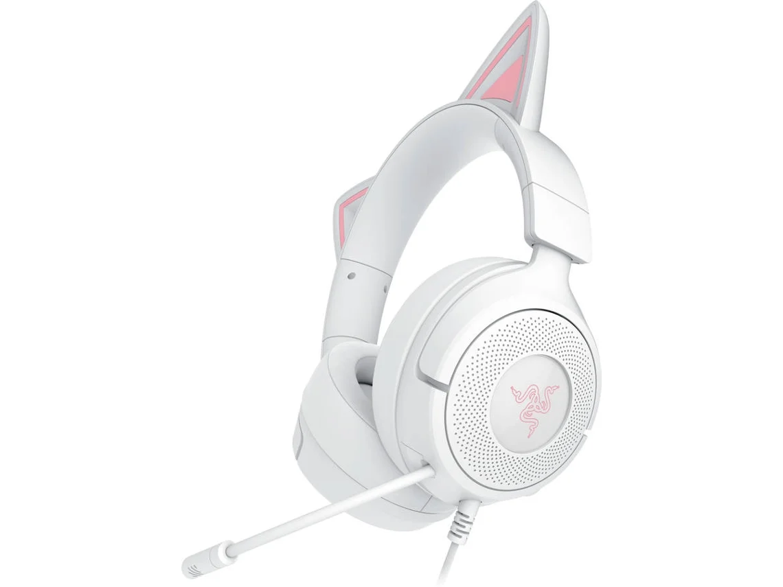 Headset RAZER Kraken Kitty V3 X (Blanco) | Worten Canarias