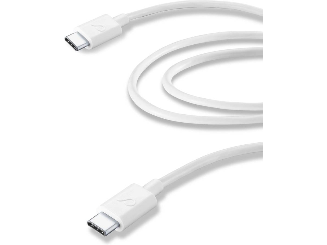 Cable CELLULARLINE Â USBDATACUSBC2C2MW