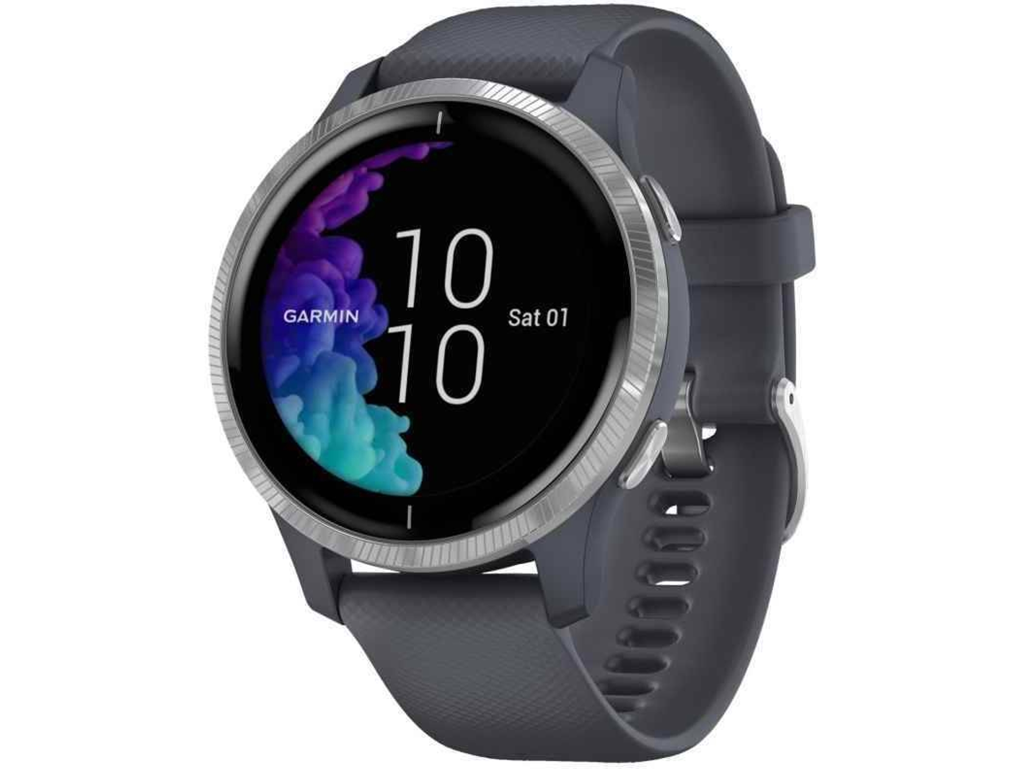 Reloj deportivo GARMIN Venu (Bluetooth - Hasta 5 días de autonomía - Gris)
