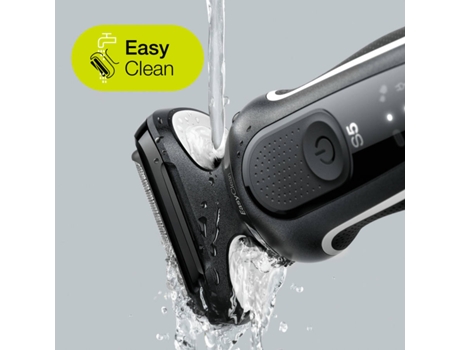 Afeitadora BRAUN 50-W1200S EASY CLEAN (Autonomía 50 min - Batería)