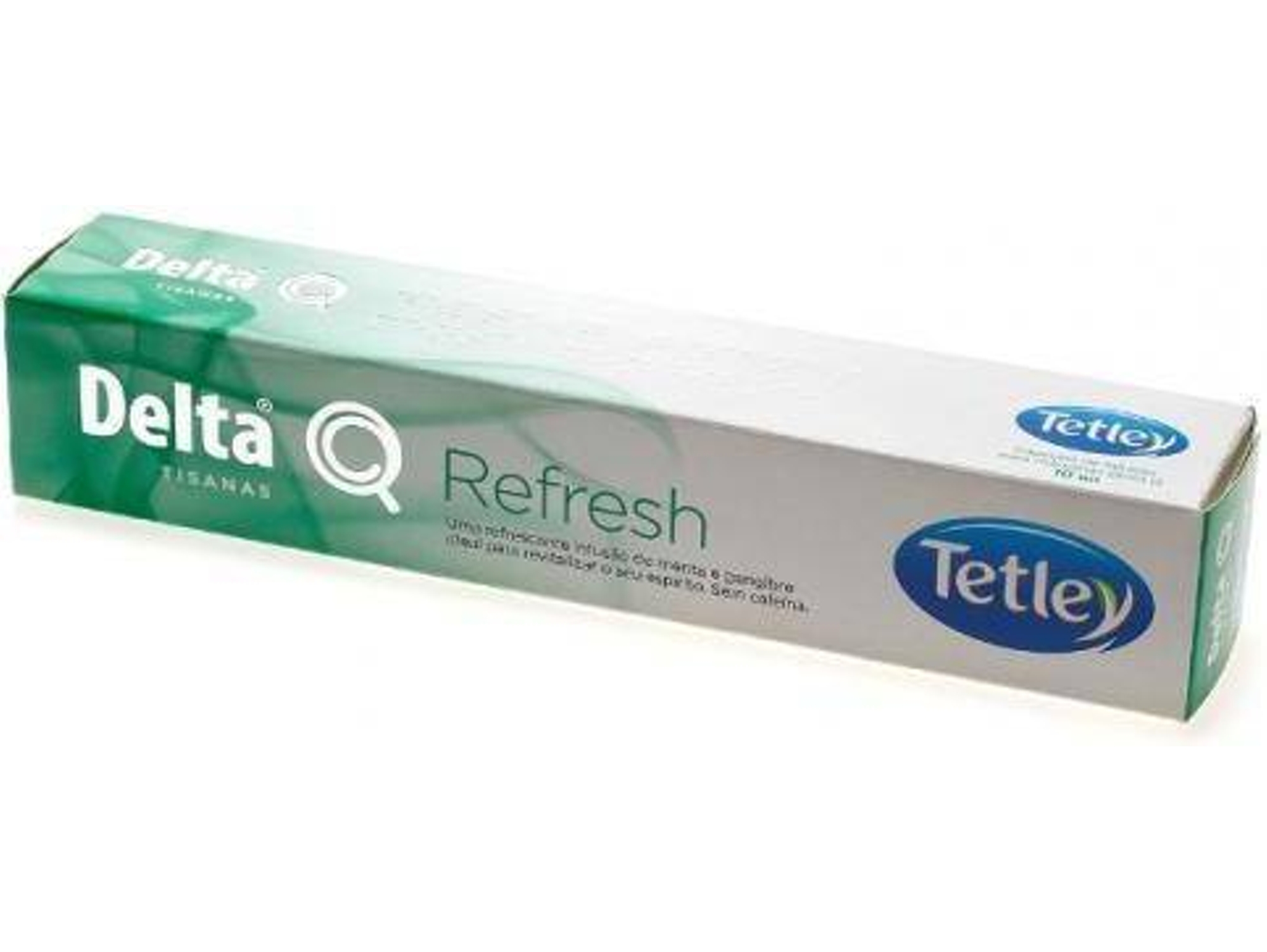 Cápsulas de Té DELTA Q Tetley Refresh (10 unidades)