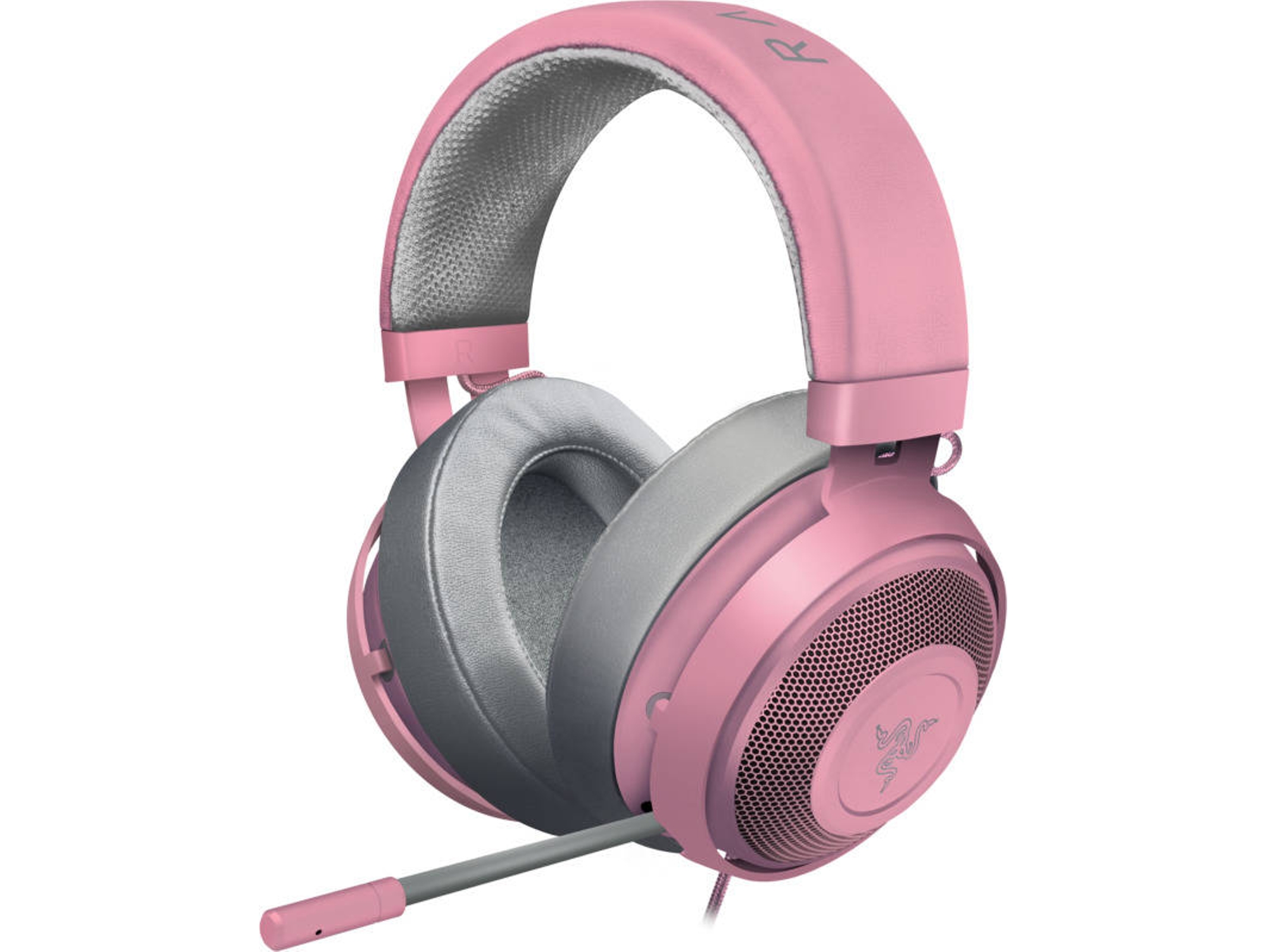 Auriculares Gaming Con Cable RAZER Kraken ProV2 Quartz Edition (Over Ear - Multiplataforma - Noise Cancelling - Negro)
