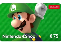 Tarjeta Nintendo eShop Card: 75 euros (Formato Digital)