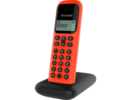 Teléfono Fijo ALCATEL D285 EU Rojo