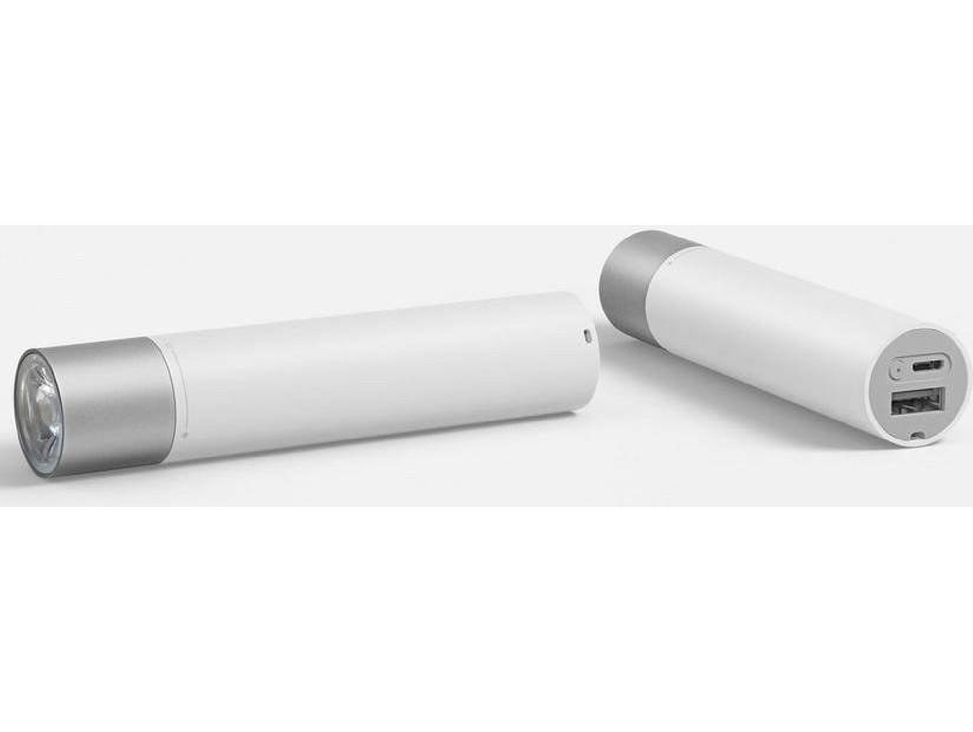 Powerbank XIAOMI Flashlight (3250 mAh - 1 USB - MicroUSB - Blanco)