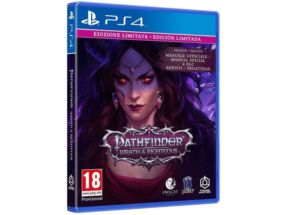 Juego PS4 Pathfinder: Wrath Of The Right