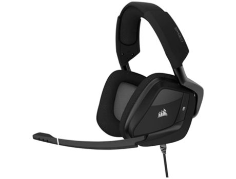 Auriculares Gaming Con Cable CORSAIR Void RGB Elite (Over Ear - Multiplataforma - Negro)