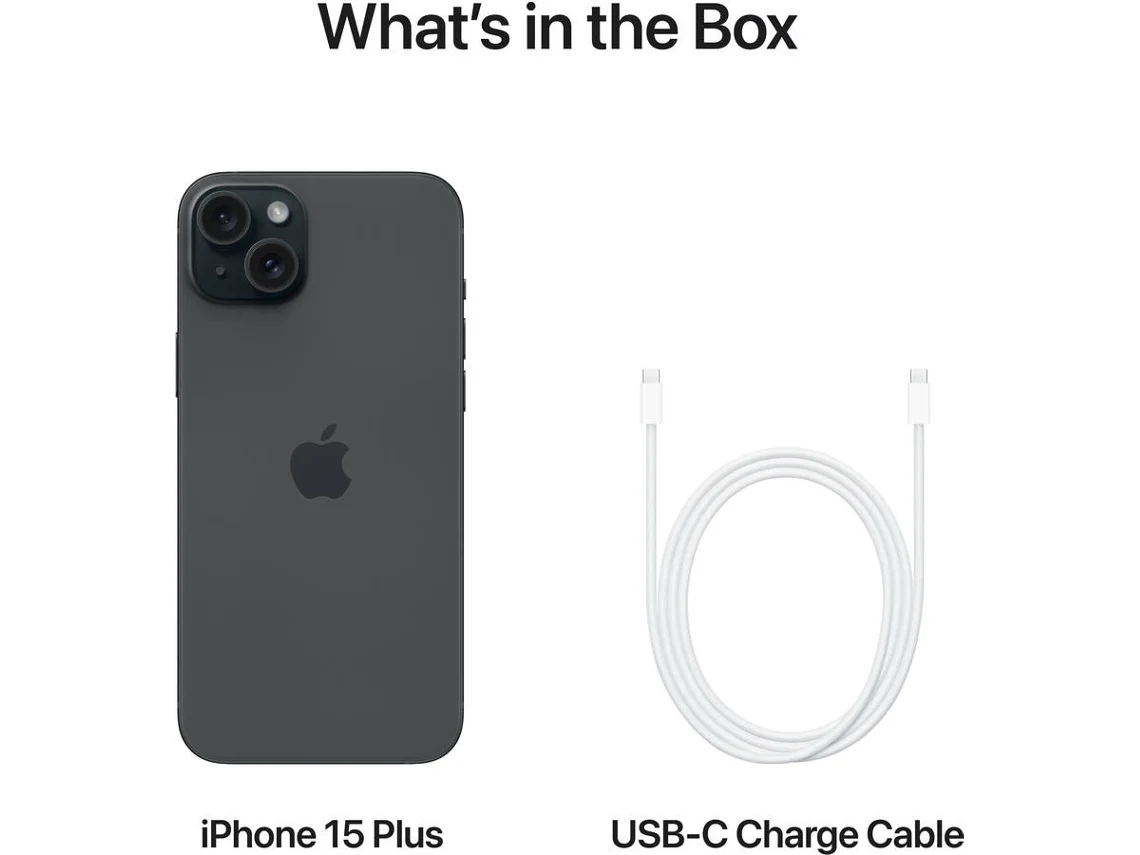 iPhone 15 Plus APPLE (6.7'' - 128 GB - Negro) | Worten Canarias