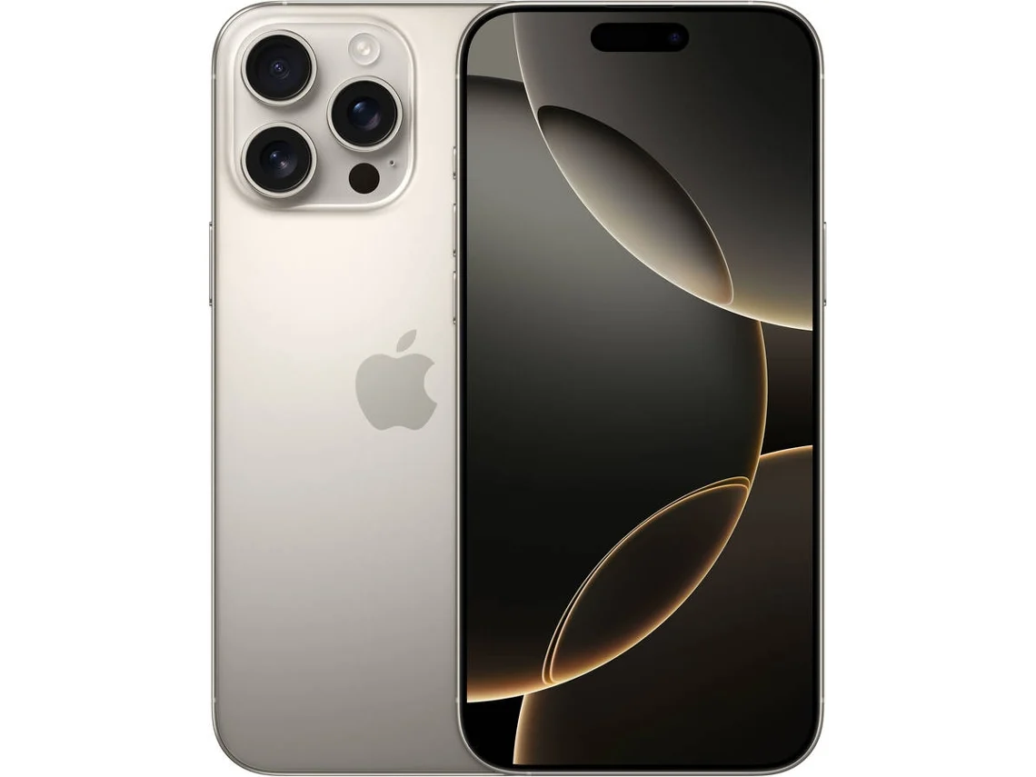 iPhone 16 Pro Max APPLE (6.9'' - 256 GB - Titanio Natural