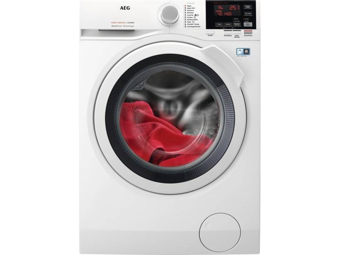 Lavasecadora AEG L7WBG841  (Outlet Grado A - 4/8 kg - 1600 rpm - Blanco)