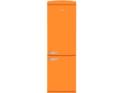 Frigorífico Combi Reacondicionado BECKEN Vintage Lovers BC3987 OG (Grado A - No Frost - 186 cm - 341 L - Naranja)