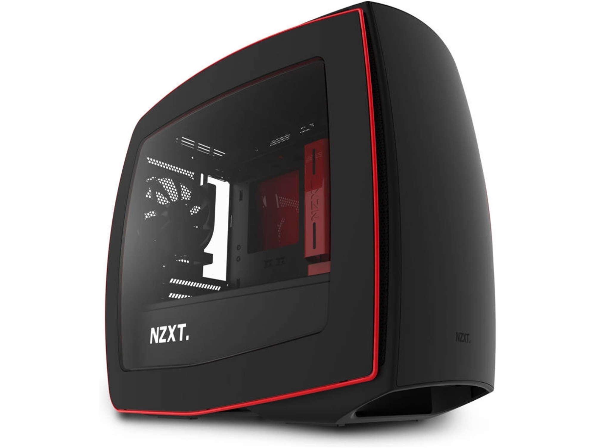 Caja PC NZXT MANTA (Mini ITX Tower - Negro)