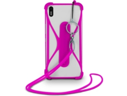 Soporte Smartphone MUVIT Hangie Rosa