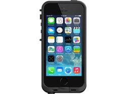 Carcasa iPhone SE, 5, 5s OTTERBOX Lifeproof Negro