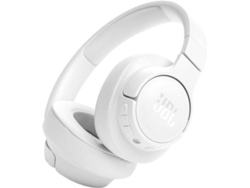 Auriculares Bluetooth JBL TUNE 720 BT (Over Ear - Micrófono - Blanco)