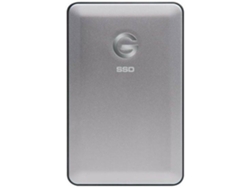 Disco SSD Externo SSD G-TECHNOLOGY G-Drive Slim USB-C (1 TB - USB 3.1 - 540 MB/s)