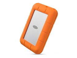 Disco HDD Externo LACIE Rugged Mini (Naranja - 1 TB - USB 3.0)