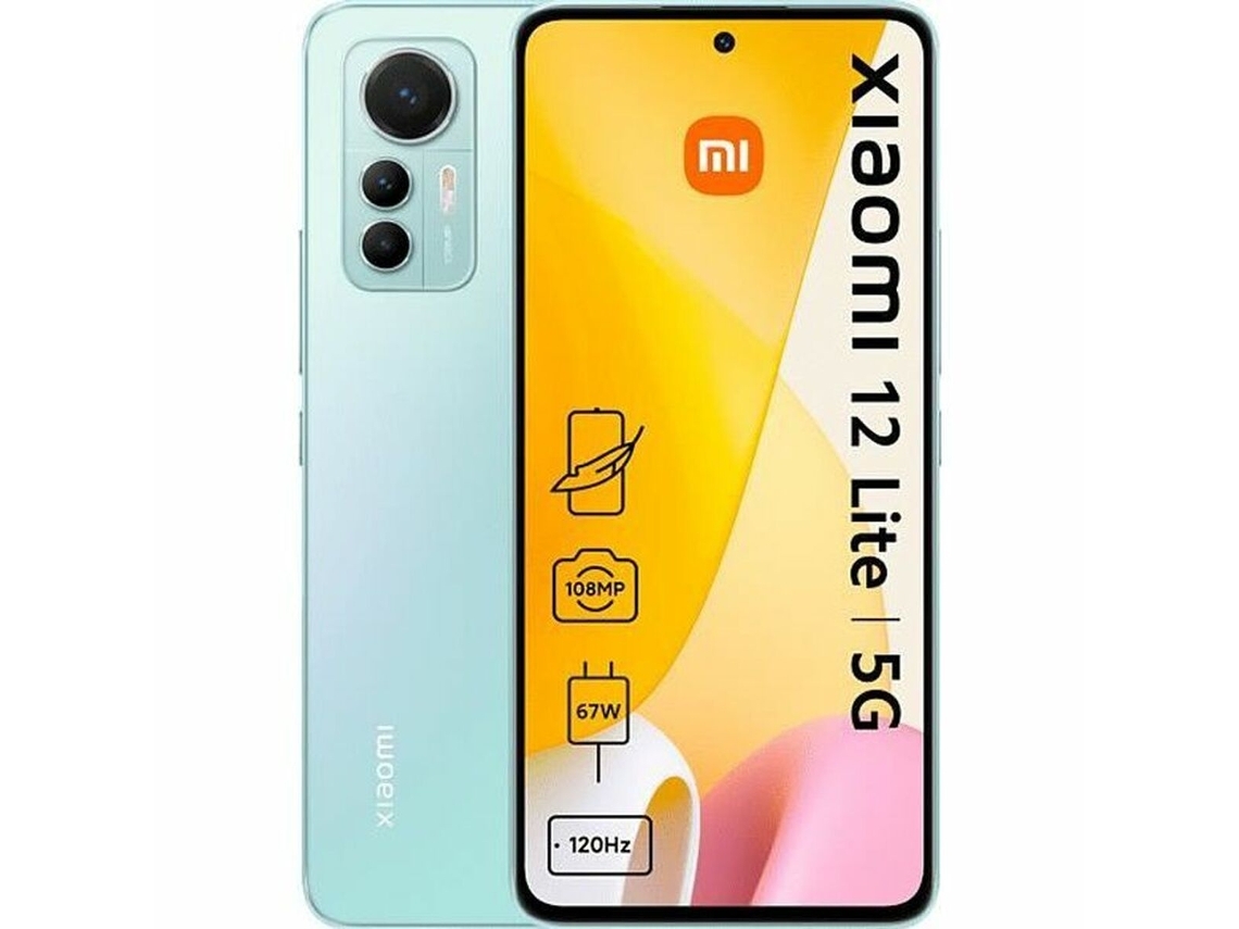 Smartphone XIAOMI 12 Lite (6.55'' - 8 GB - 128 GB - Verde)