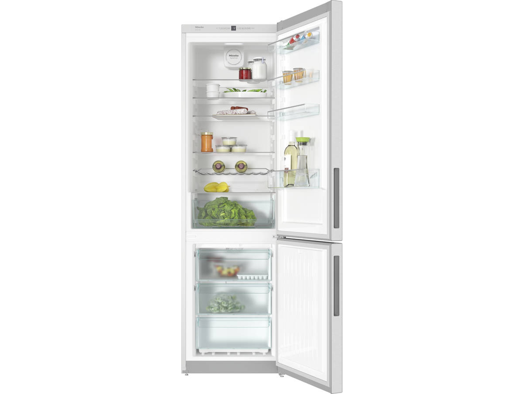 Frigorífico Combi  MIELE KFN 29162 D EDT/CS (No Frost - 201 cm - 344 L - Inox)