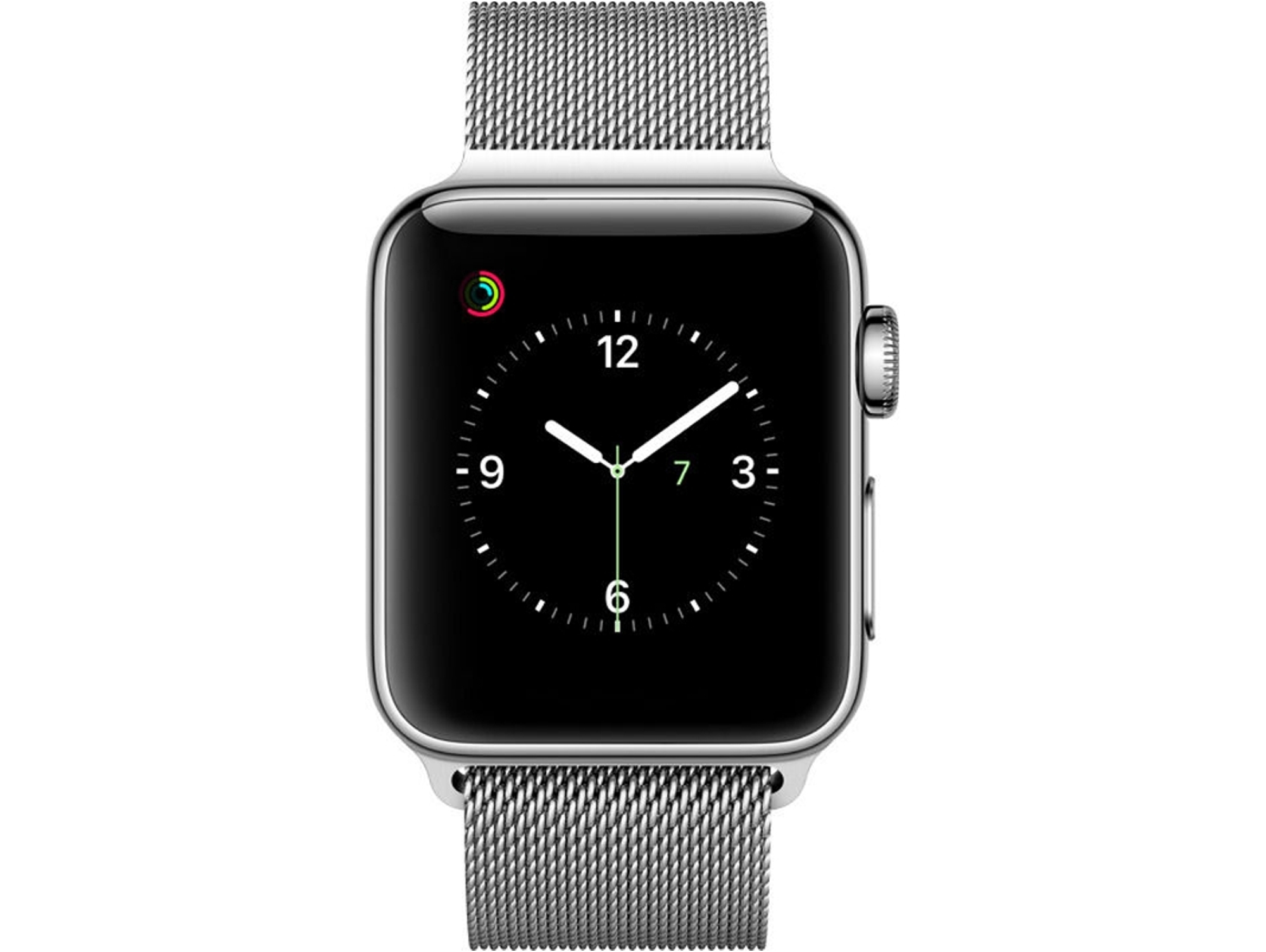 APPLE Watch Series 2 38mm milanese acero, plateado