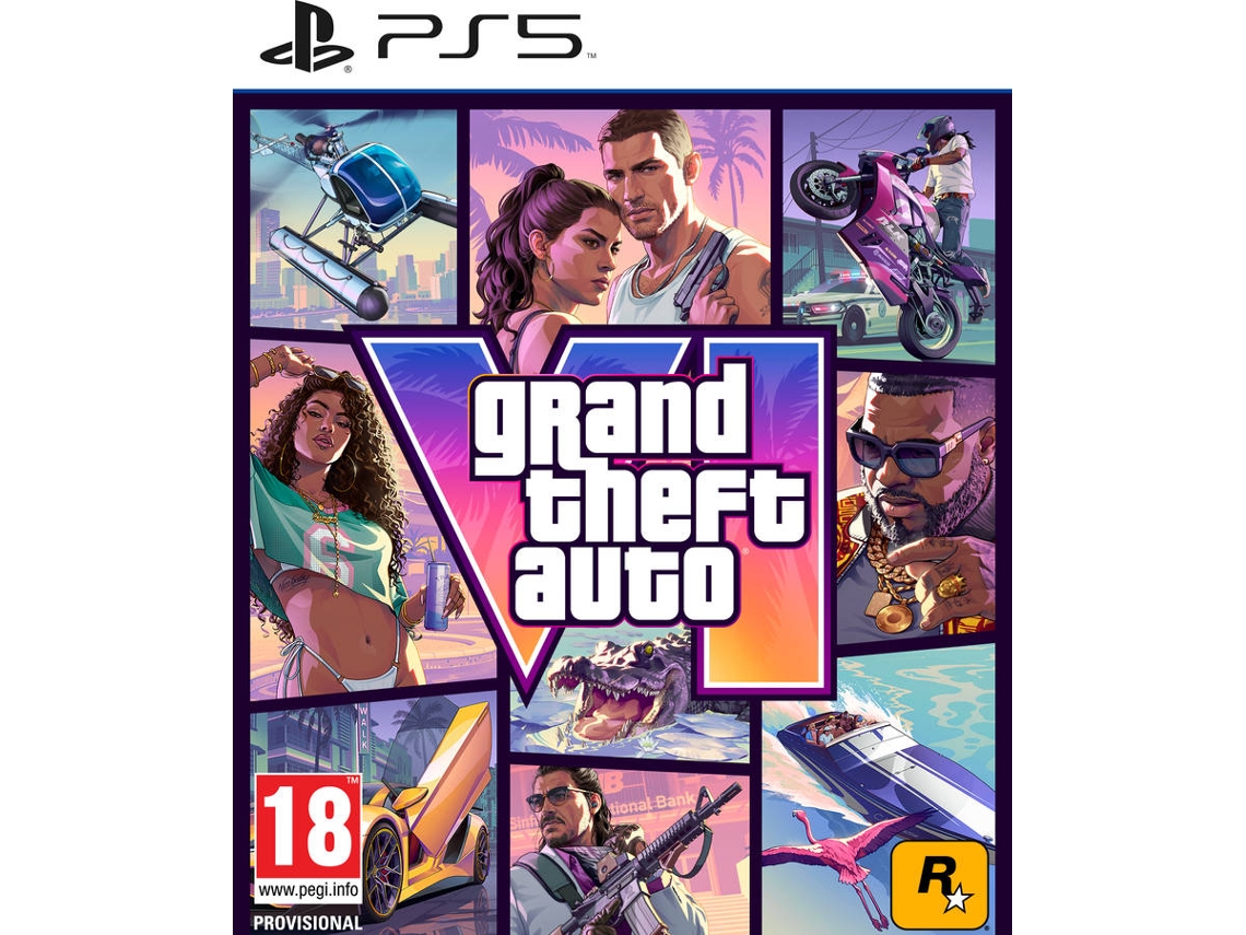 Preventa Juego PS5 Grand Theft Auto VI (Código de descarga en Caja)