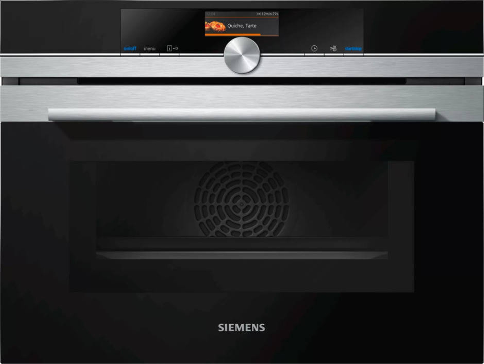 Horno Microondas SIEMENS CM676G0S6 (45 L - 59.4 cm - Pirolítico - Inox)