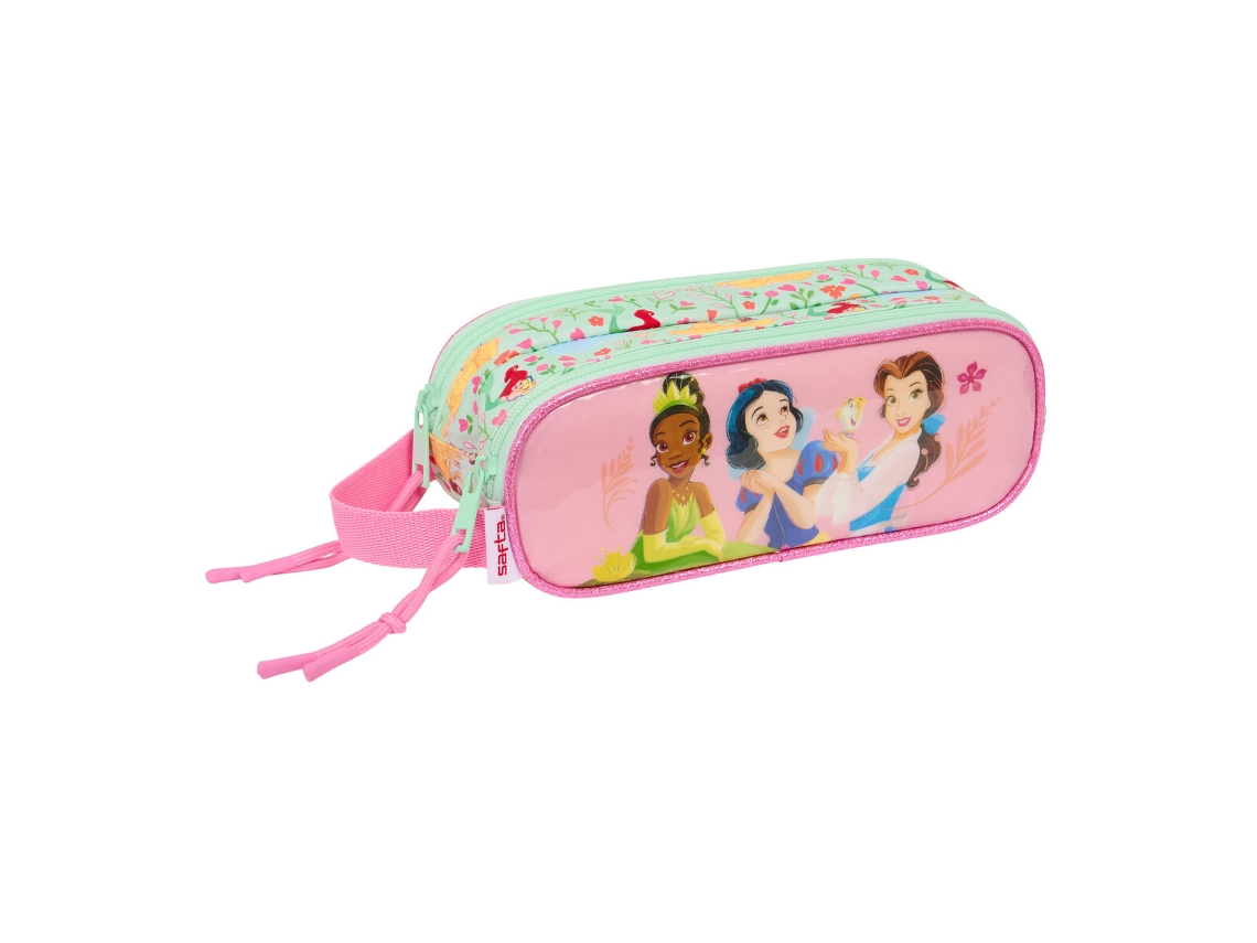 Estuche Doble SAFTA Princesas Disney (21 x 6 x 8 cm)