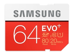Tarjeta de memoria SD SAMSUNG 64GB Class10 UHS-1