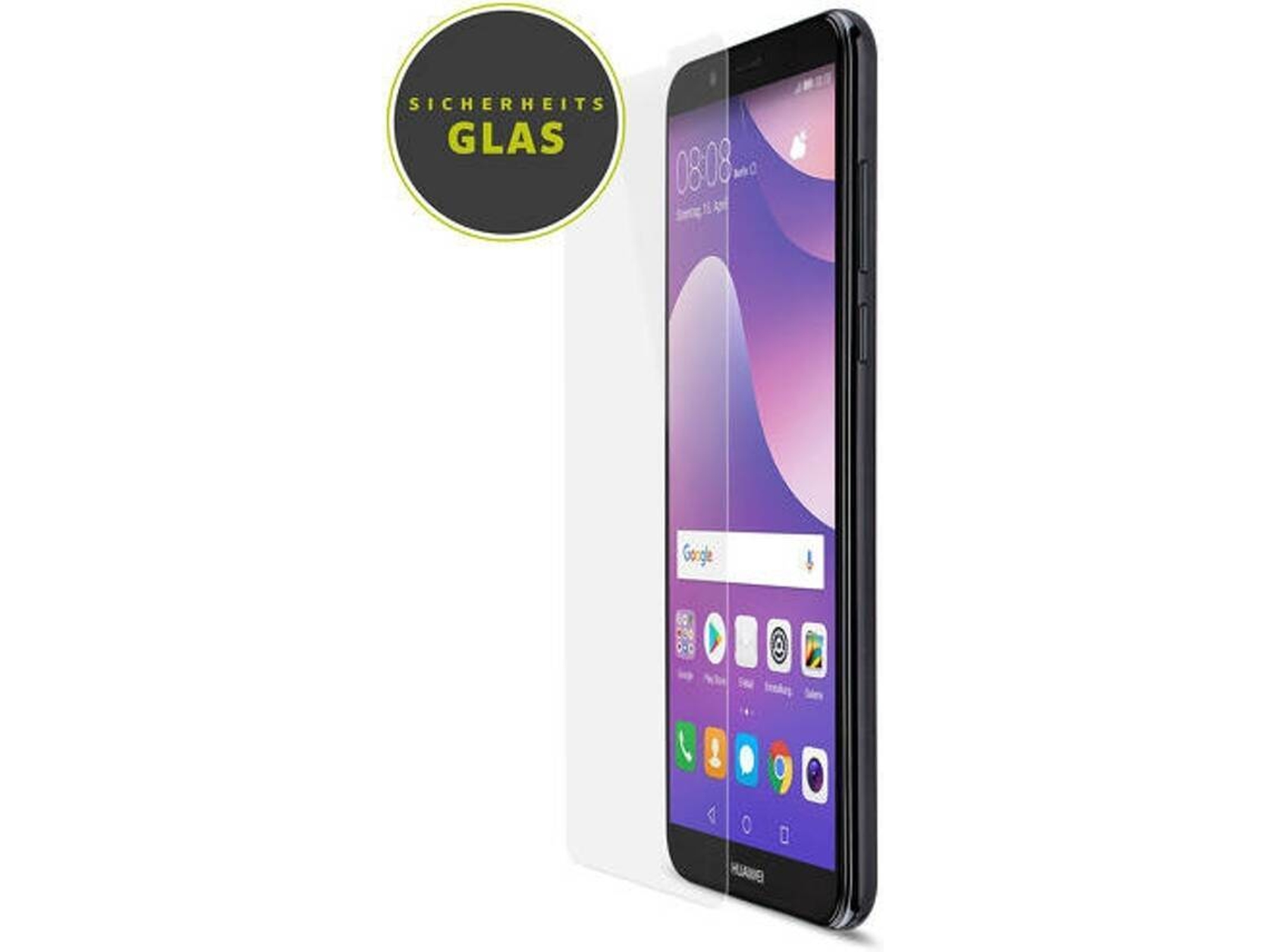 Protector de pantalla de Vidrio ARTWIZZ Y7 2018
