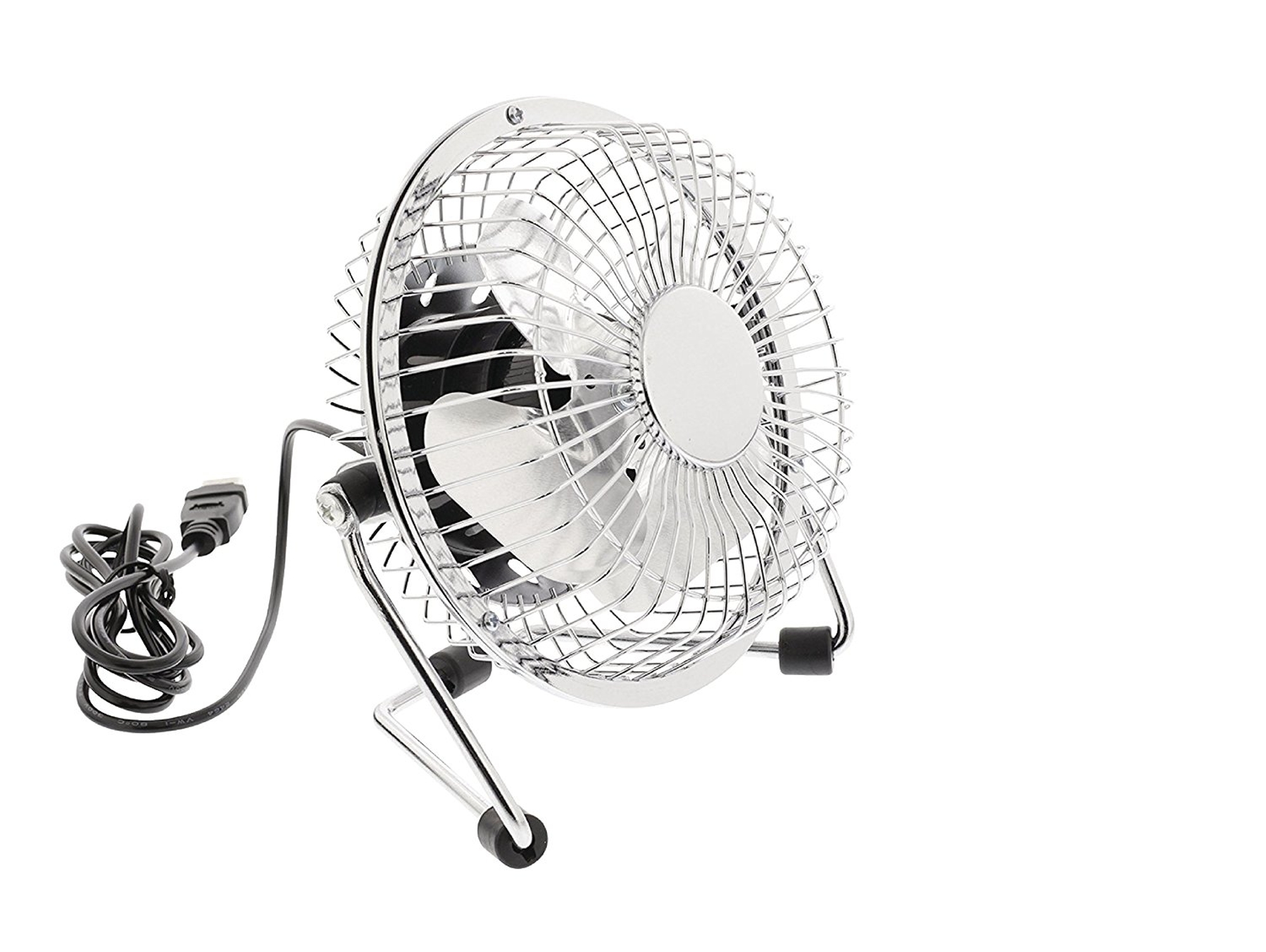 Ventilador de sobremesa KONIG FN04SI (Portátiles - Plateado)