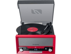 Tocadiscos MUSE MT-110RD Bluetooth rojo