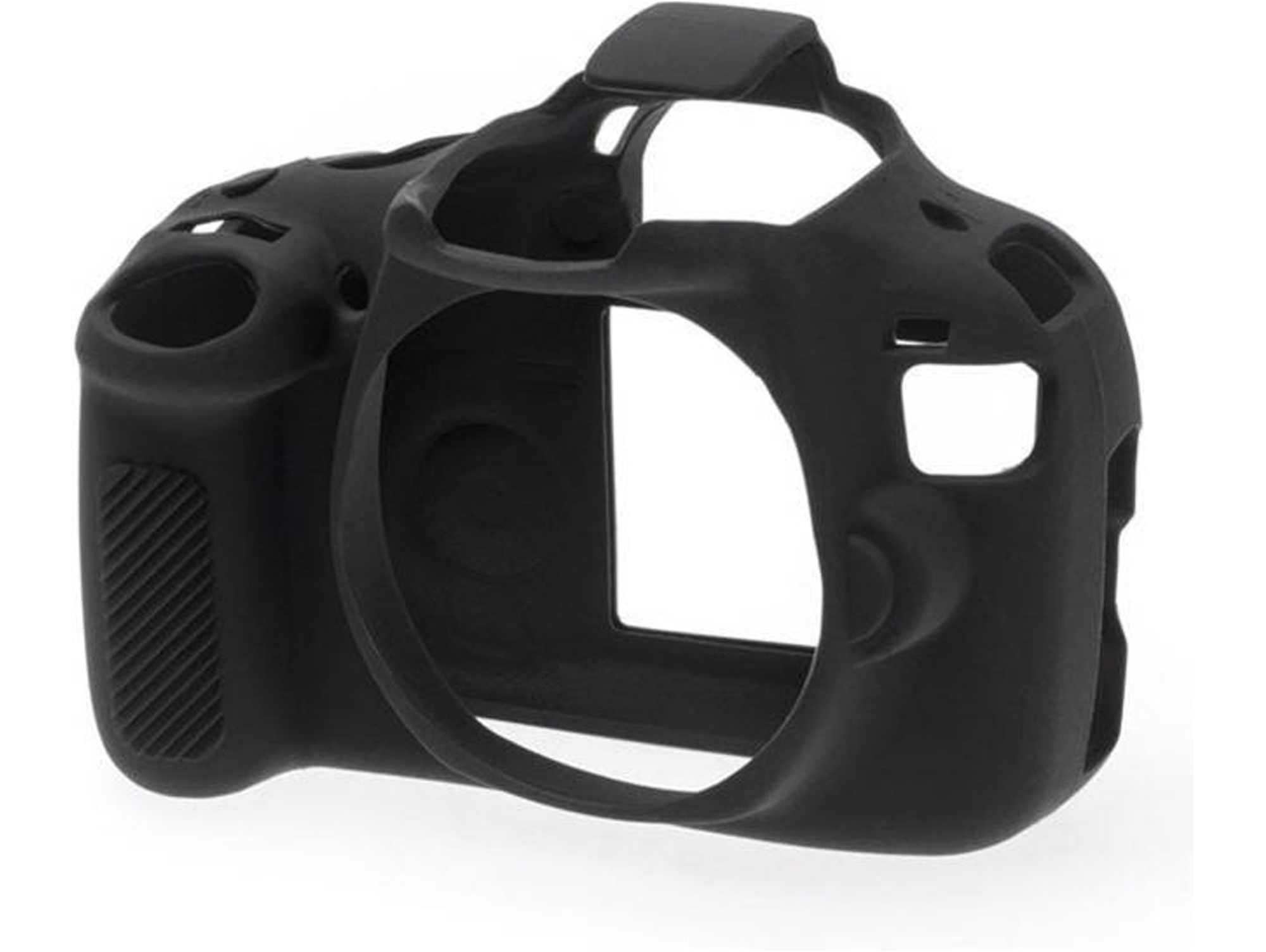 Funda silicona EASYCOVER Canon 1200D Negro