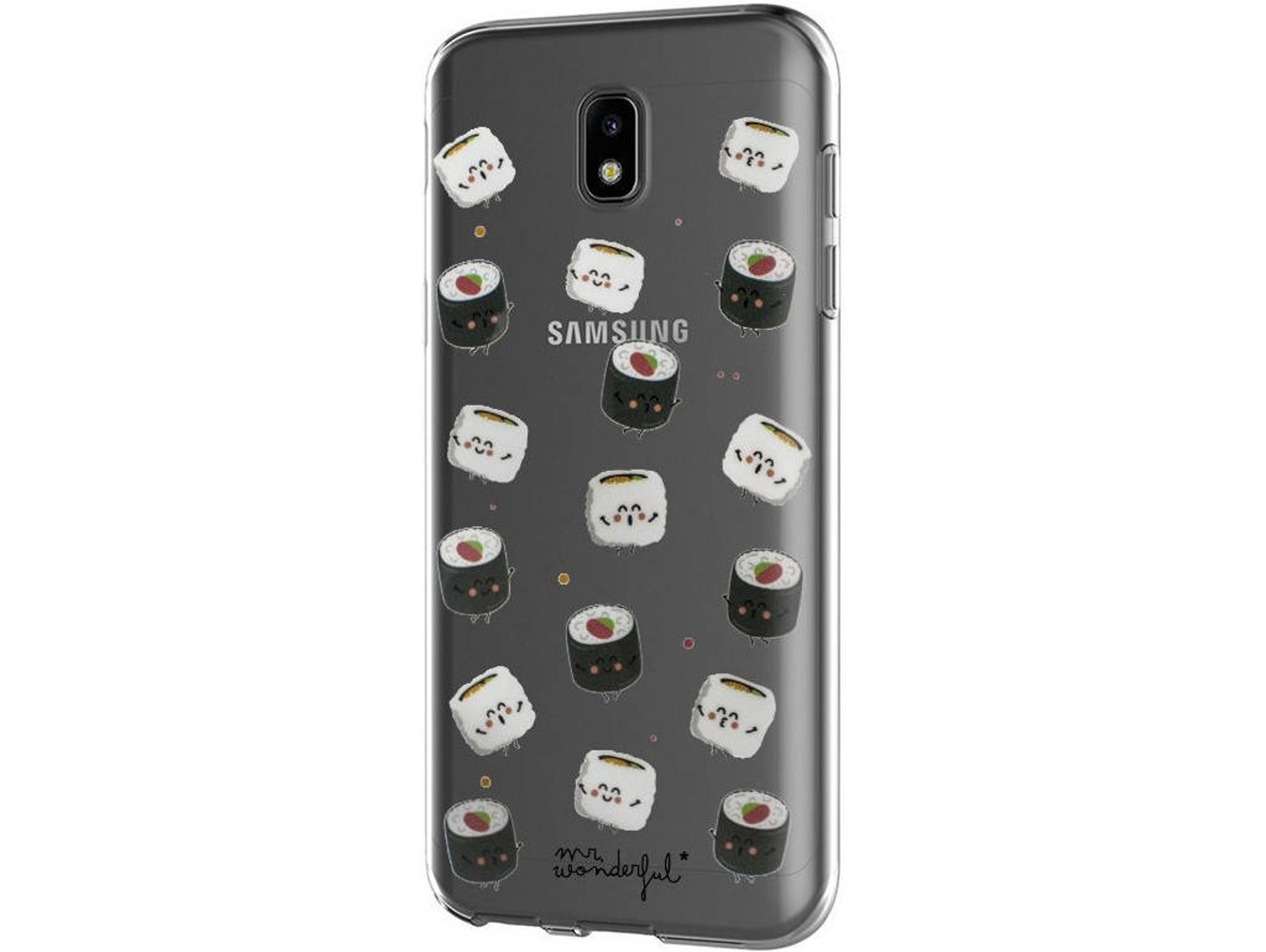 Carcasa Samsung Galaxy J7 2017 MR. WONDERFUL Sushi Multicolor