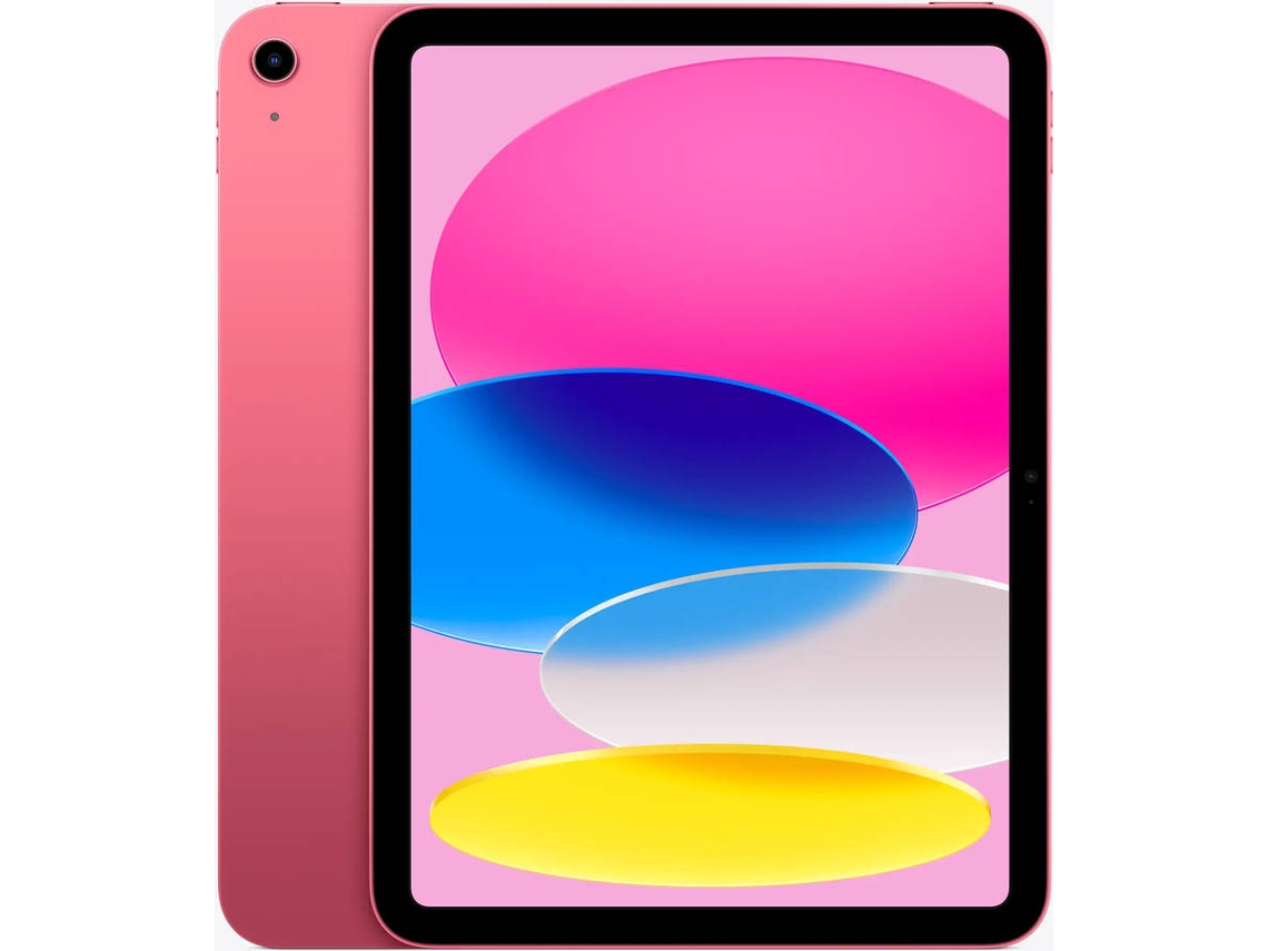 iPad 10ª Generación APPLE (10.9'' - 64 GB - Wi-Fi + Cellular - Rosa)