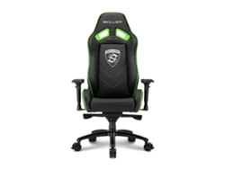 Silla Gaming SHARKOON Skiller SGS3 (Hasta 120 kg - Negro y Verde)