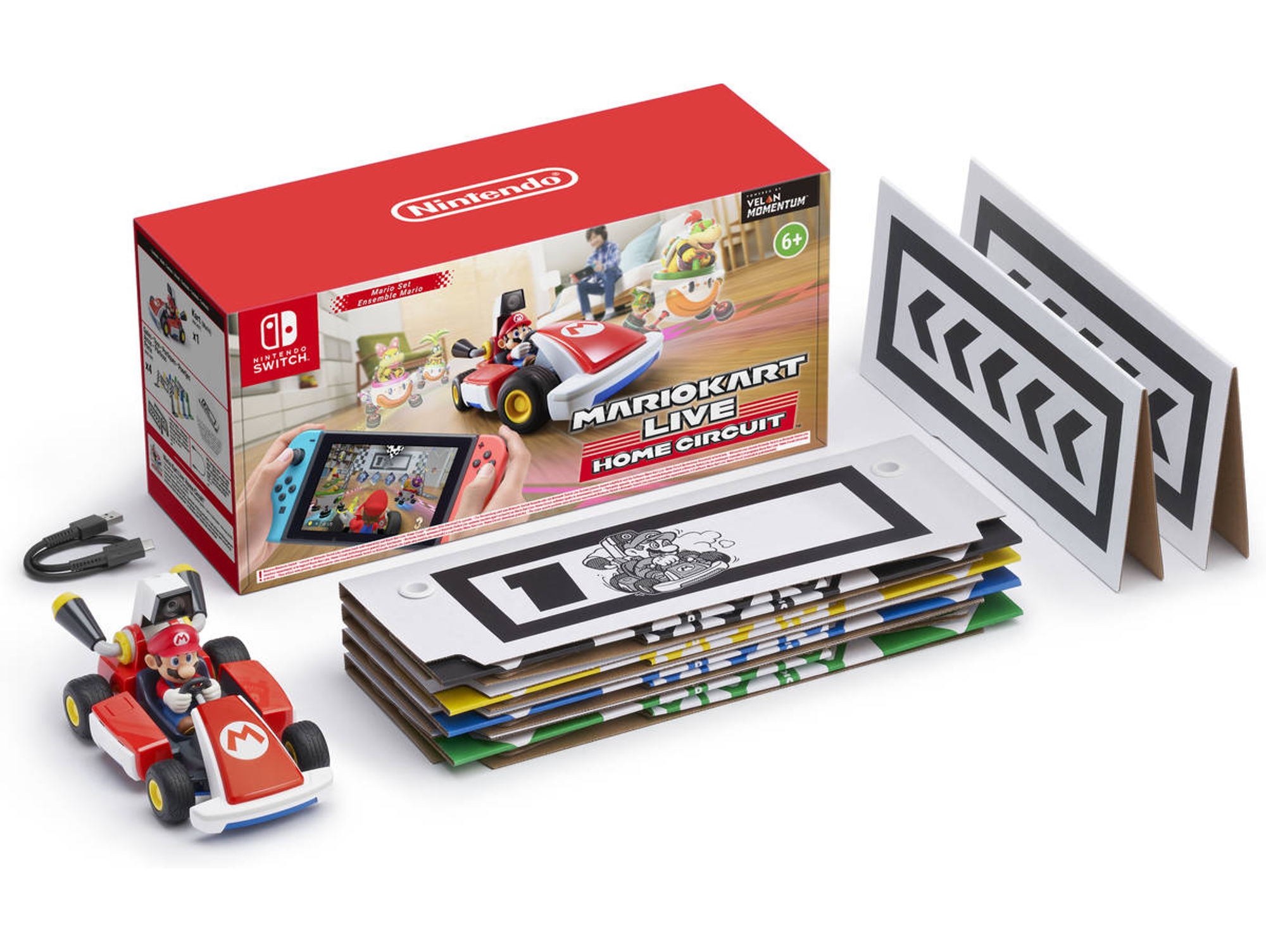 Juego Nintendo Switch Mario Kart Live: Home Circuit - Mario (Carreras - M6)