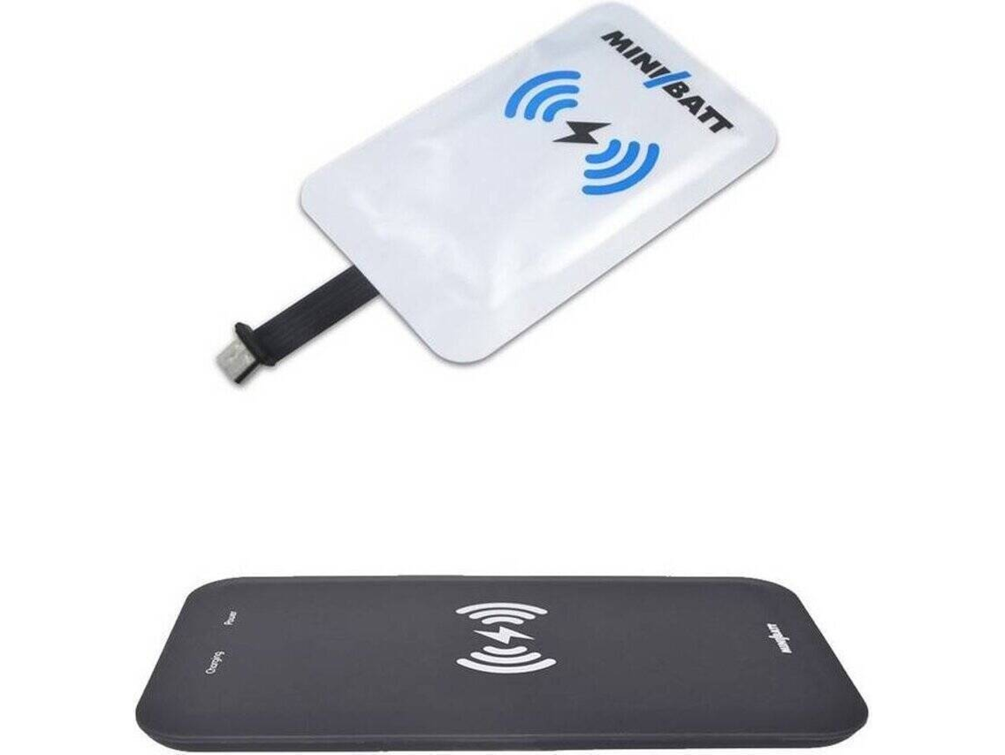 Placa Qi USB-B MINIBATT M1 Negro