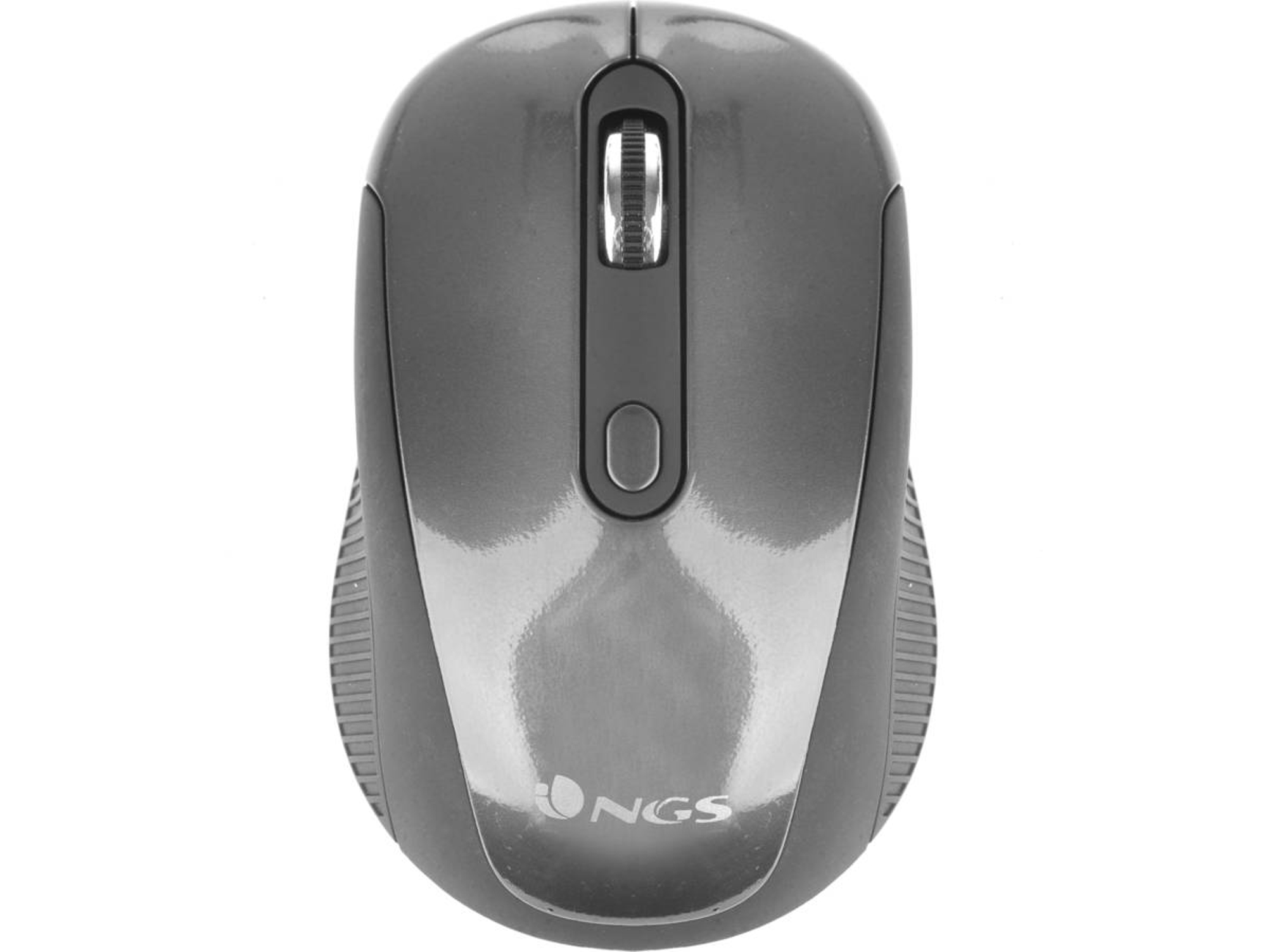 Ratón NGS Haze (Inalámbrico - 1600 dpi - Gris)