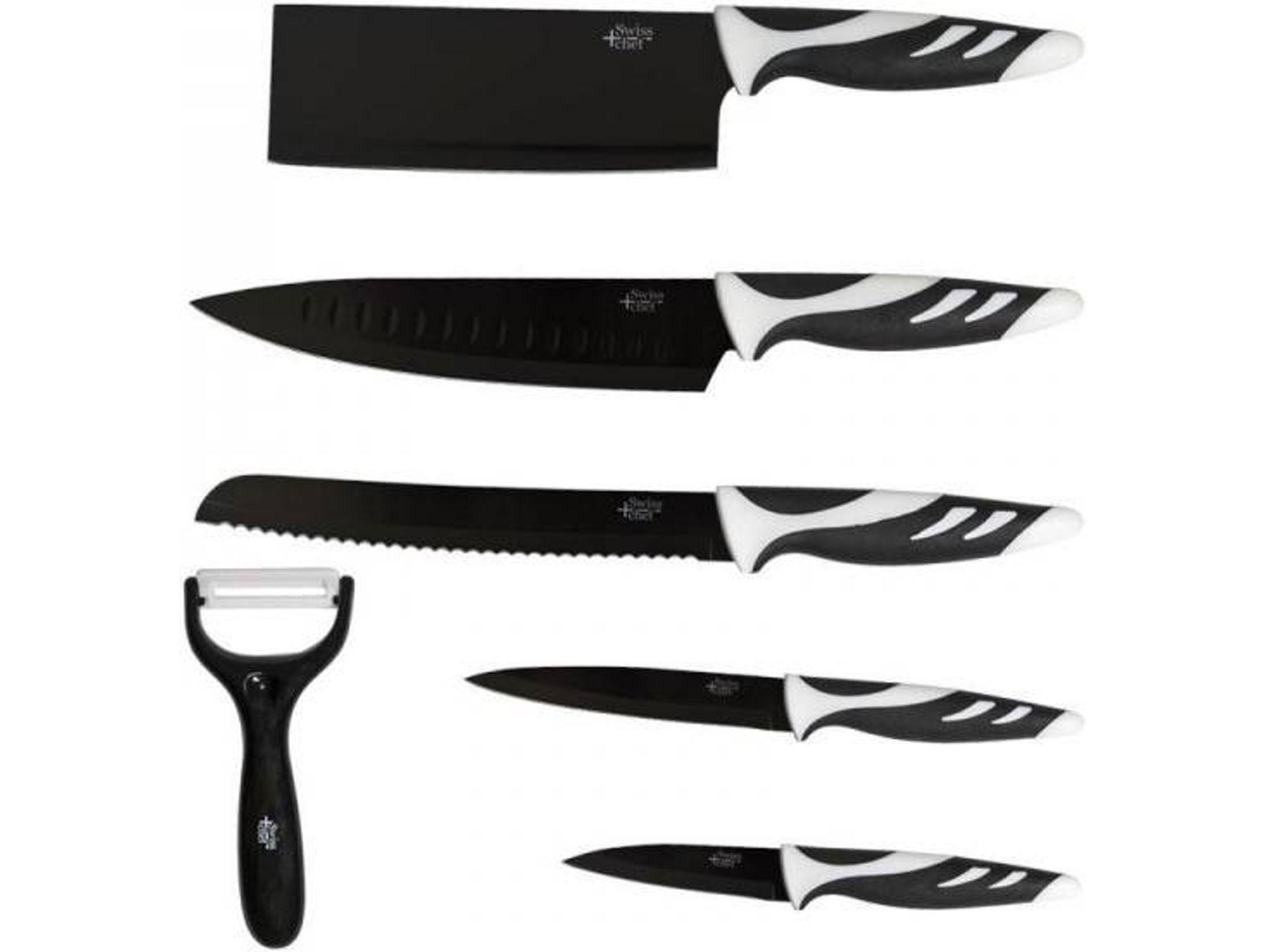 Juego de cuchillos de cocina CECOTEC Swiss 1024 (6 piezas)