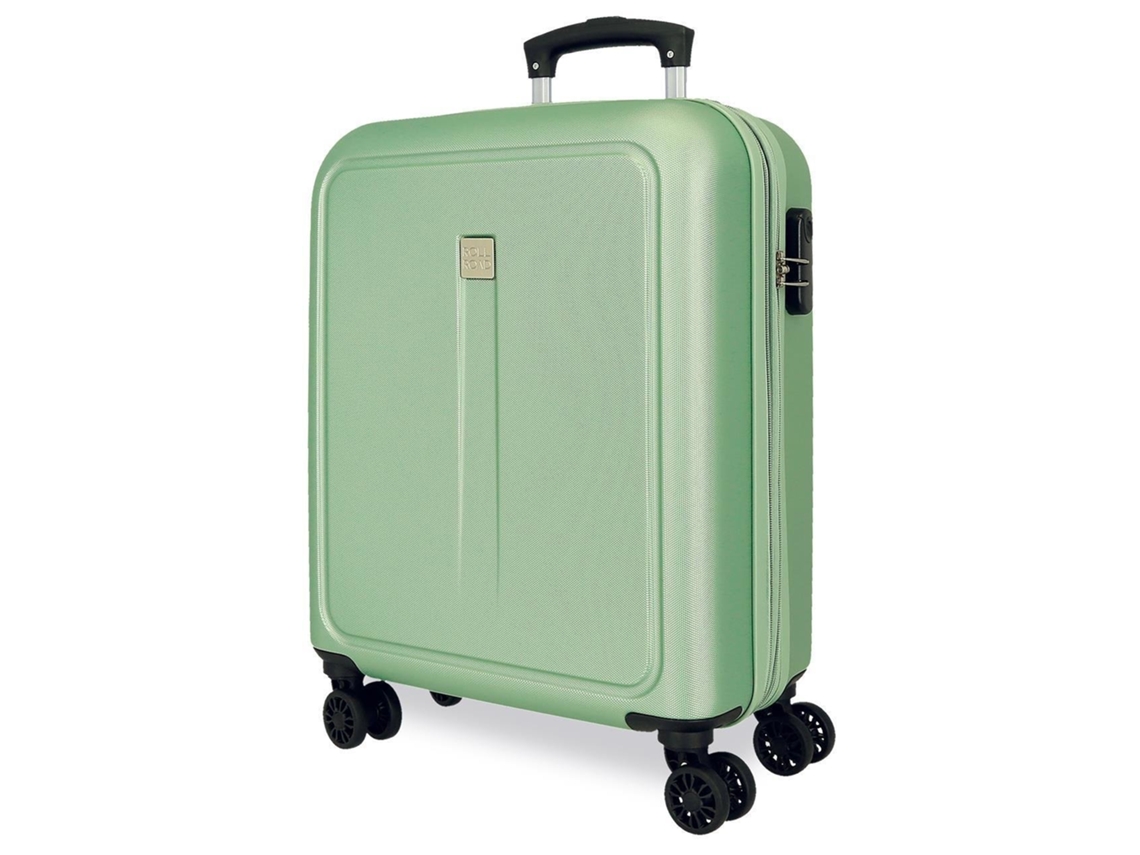 Maleta Cabina Expandible ROLL ROAD Camboya Verde (40x55x20+5cm