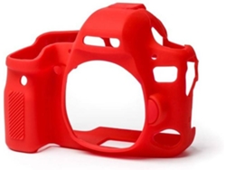 Funda silicona EASYCOVER Canon 6D MARK II Rojo